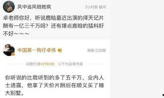 鹿晗吃瓜爆料卓伟视频,一场娱乐圈吃瓜大戏